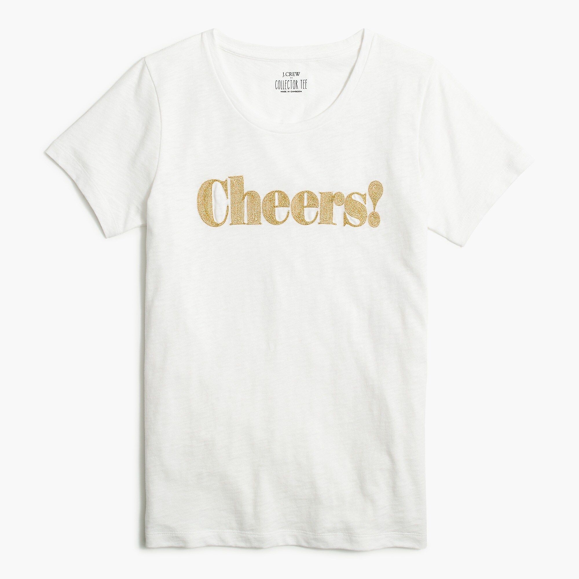 "Cheers!" graphic tee | J.Crew Factory