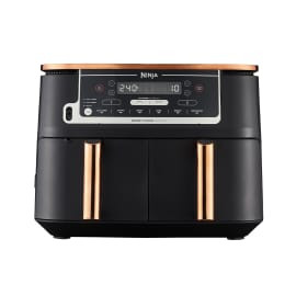 Ninja Deluxe Black & Copper Foodi MAX  Dual Zone Air Fryer with Smart Cook System AF451UKDBCP | Ninja Kitchen UK