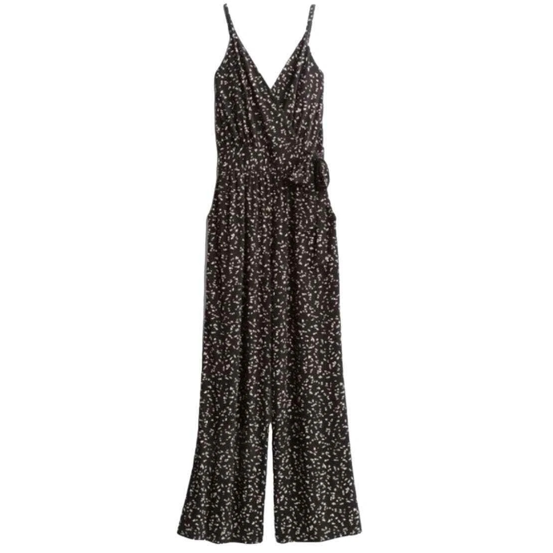 KALEIGH Stitch Fix Rochelle Knit Black White Patterned Jumpsuit Size Large NWT | eBay US