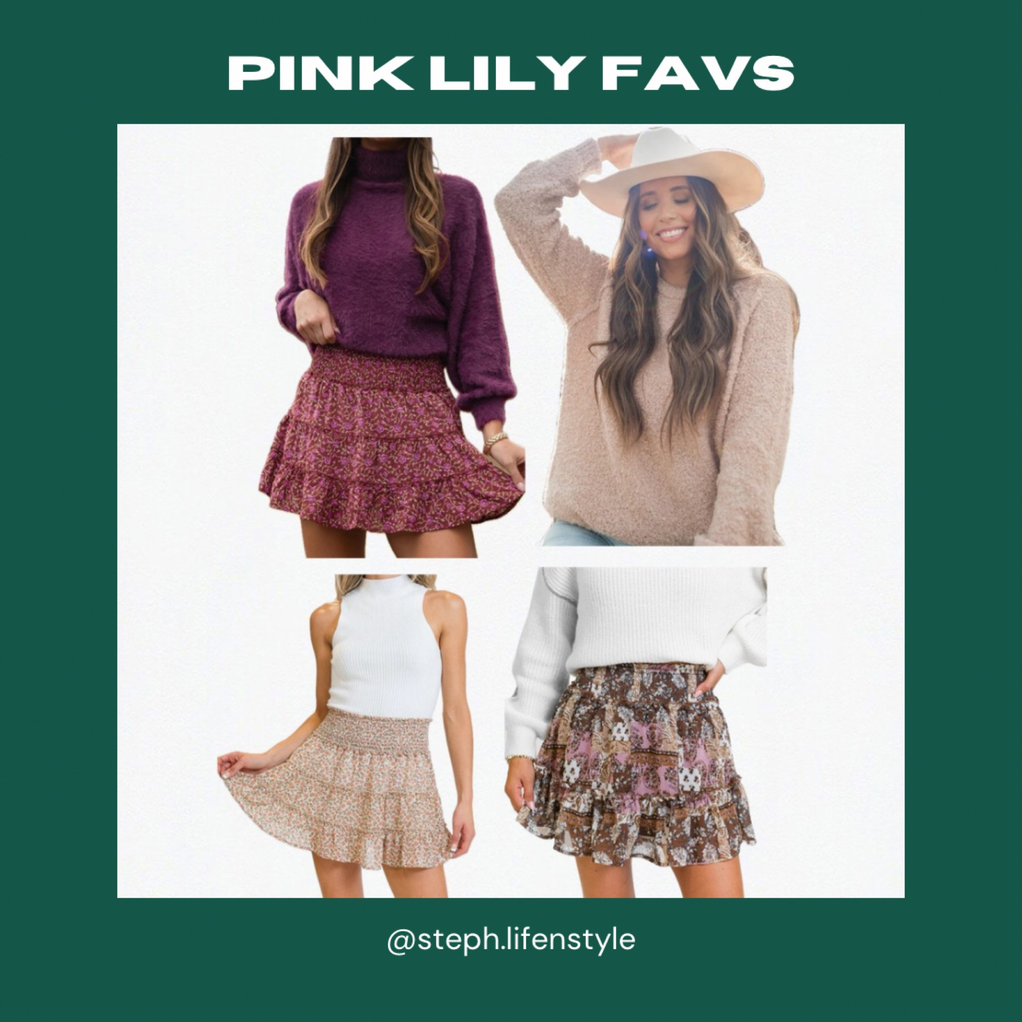 Just a few of my Current Pink Lily favs!! 💕