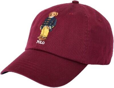 NWT MENS POLO RALPH LAUREN BASEBALL CAP / HAT~WINE RED~OS | eBay CA