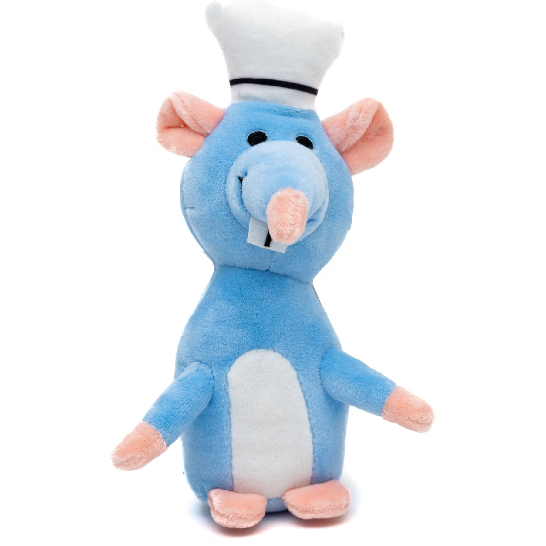 Buckle-Down Disney Ratatouille Chef Remy Rat Squeaky Plush Dog Toy, Blue | Chewy