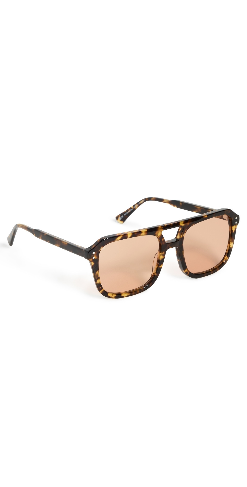 Jimmy Fairly Elma Colors Sunglasses Black Tortoiseshell One Size | Shopbop