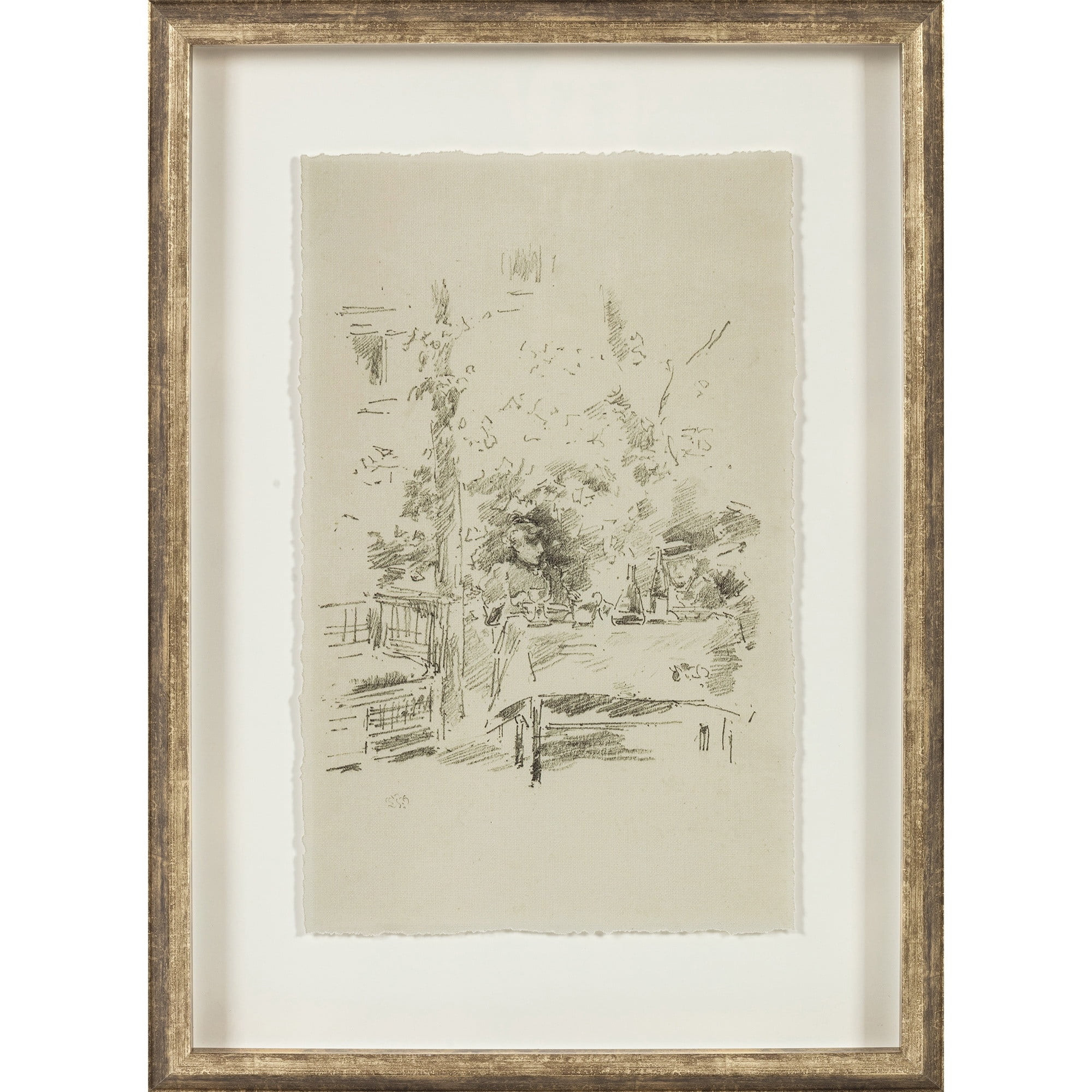 My Texas House Two In the Garden Framed Art 18x24 | Walmart (US)