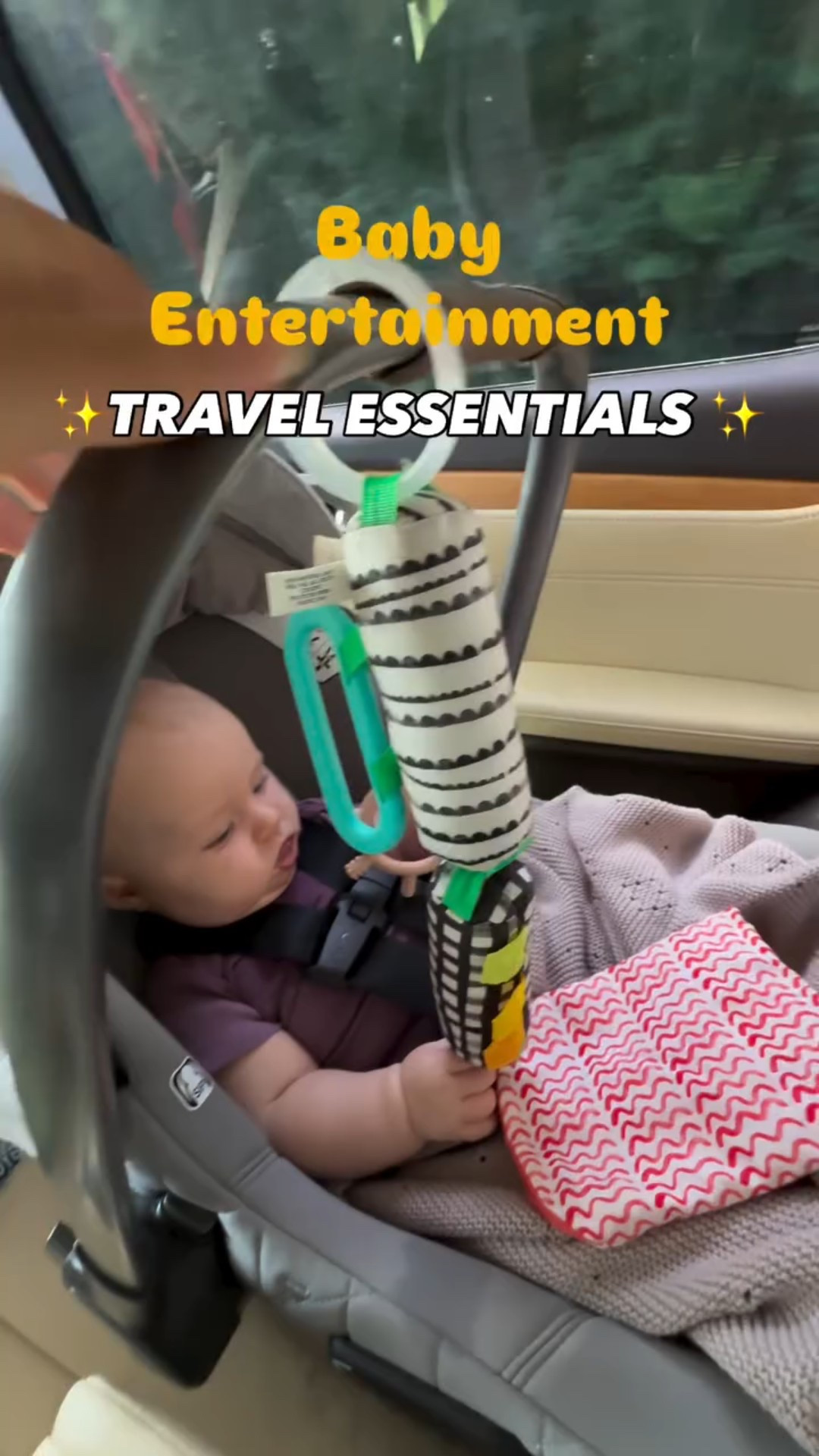 We are headed to the beach for 2 weeks and traveling on the road for several hours is no simple thing with a 4 month old (who also happens to dislike her car sear 😅) but with Goldie’s favorite toys it makes it much more enjoyable 🫶🏻
•
Comment “toys” and I’ll DM you all the links 🧸
•
•
•
•
#babymusthaves #babyregistryessentials #babyitems #babytips #momhacks #babyproducts #babyhacks #eatingoutwithbaby #babyregistryideas #newmom #sahm #babytravel #travelessential #babytravelessentials #momtravel