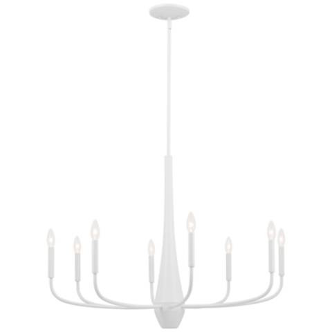 Kichler Deela 36 Inch 8 Light Chandelier in White - #299E7 | Lamps Plus | Lamps Plus