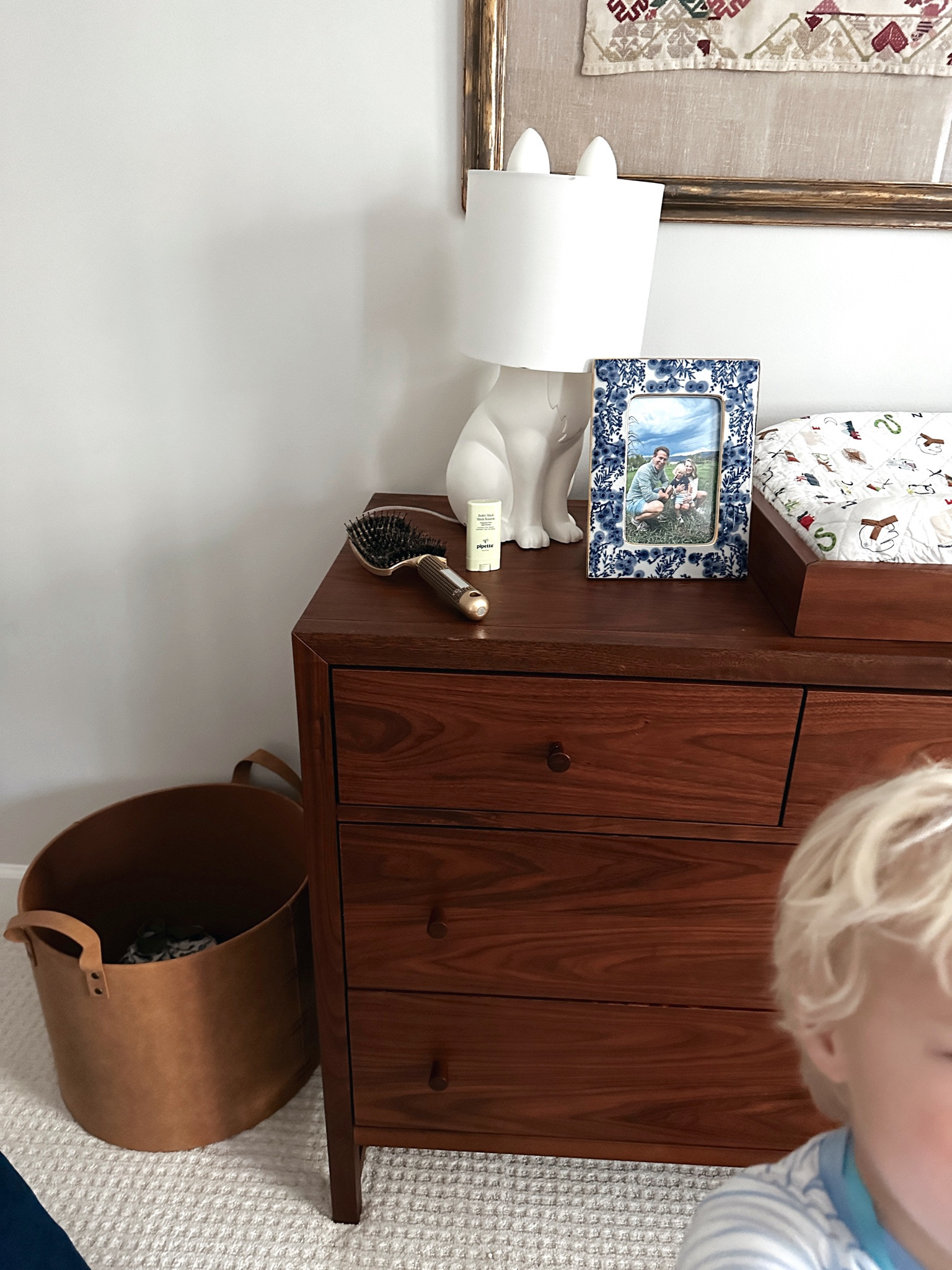 I still love this dresser four years later. We bought it for his nursery but it’s perfect now that he’s a little boy too. I think it’s time to remove the changing pad though 😆  I linked the updated version  

#LTKHome #LTKKids #LTKBaby