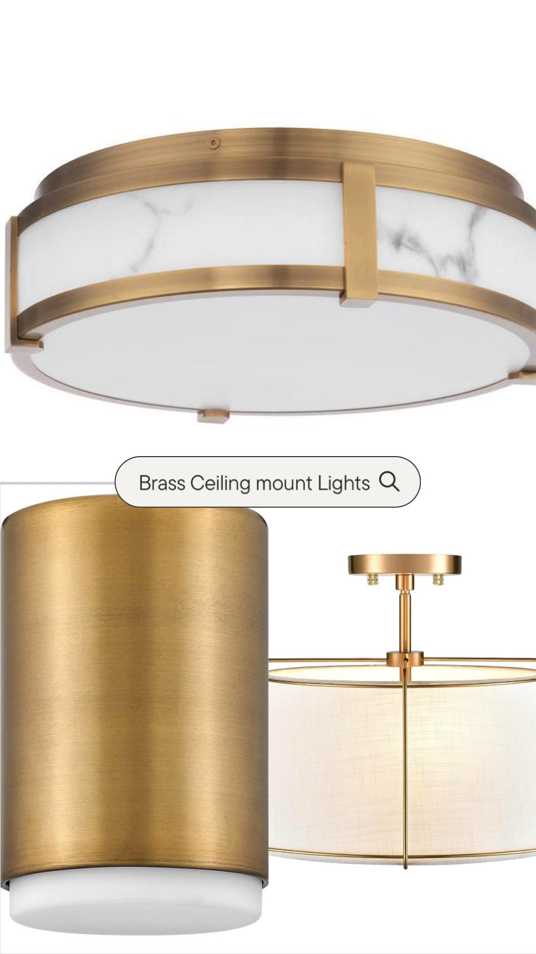 For the remodel these are the three ceilings mount lights we ended up purchasing✨
I can’t wait to see those drop down brass can lights in the dressing room now!

I listed some chandeliers and outside sconces I’ve been eyeing as well  😉 
#ltkfind #ltkhome #homeremodel



#LTKsalealert #LTKSale #LTKover40