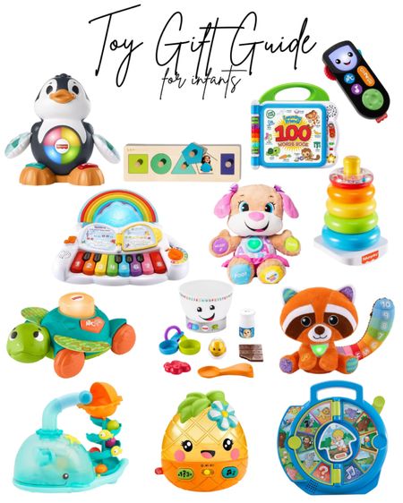 Toy Gift Guide For Infants!

Each of these listed have great durability and practice great cognitive skills with your baby  

#LTKsalealert #LTKCyberweek #LTKbaby