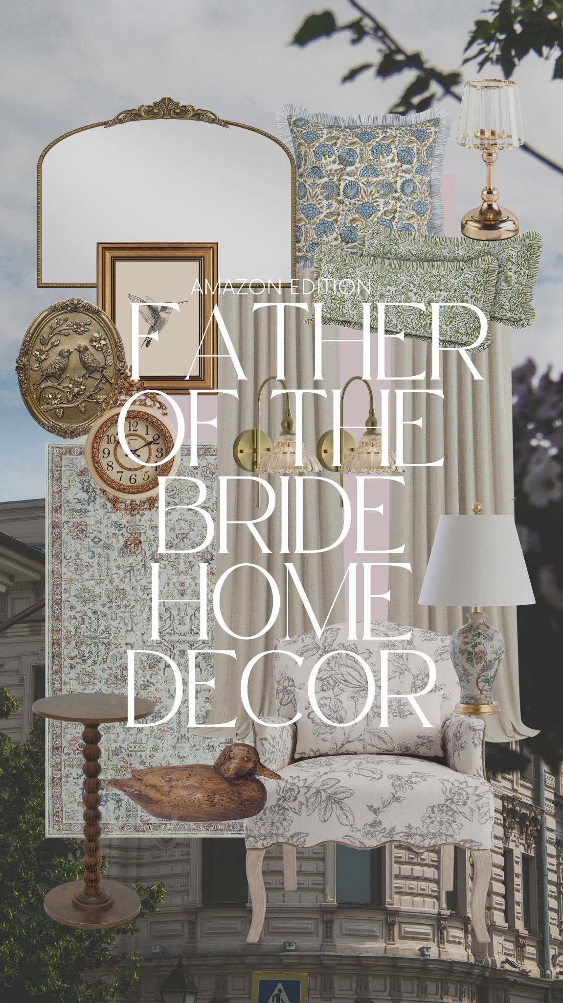 Elegant home pieces that feel just like the Father of the Bride! 

 #LTKSeasonal #LTKU #LTKHome