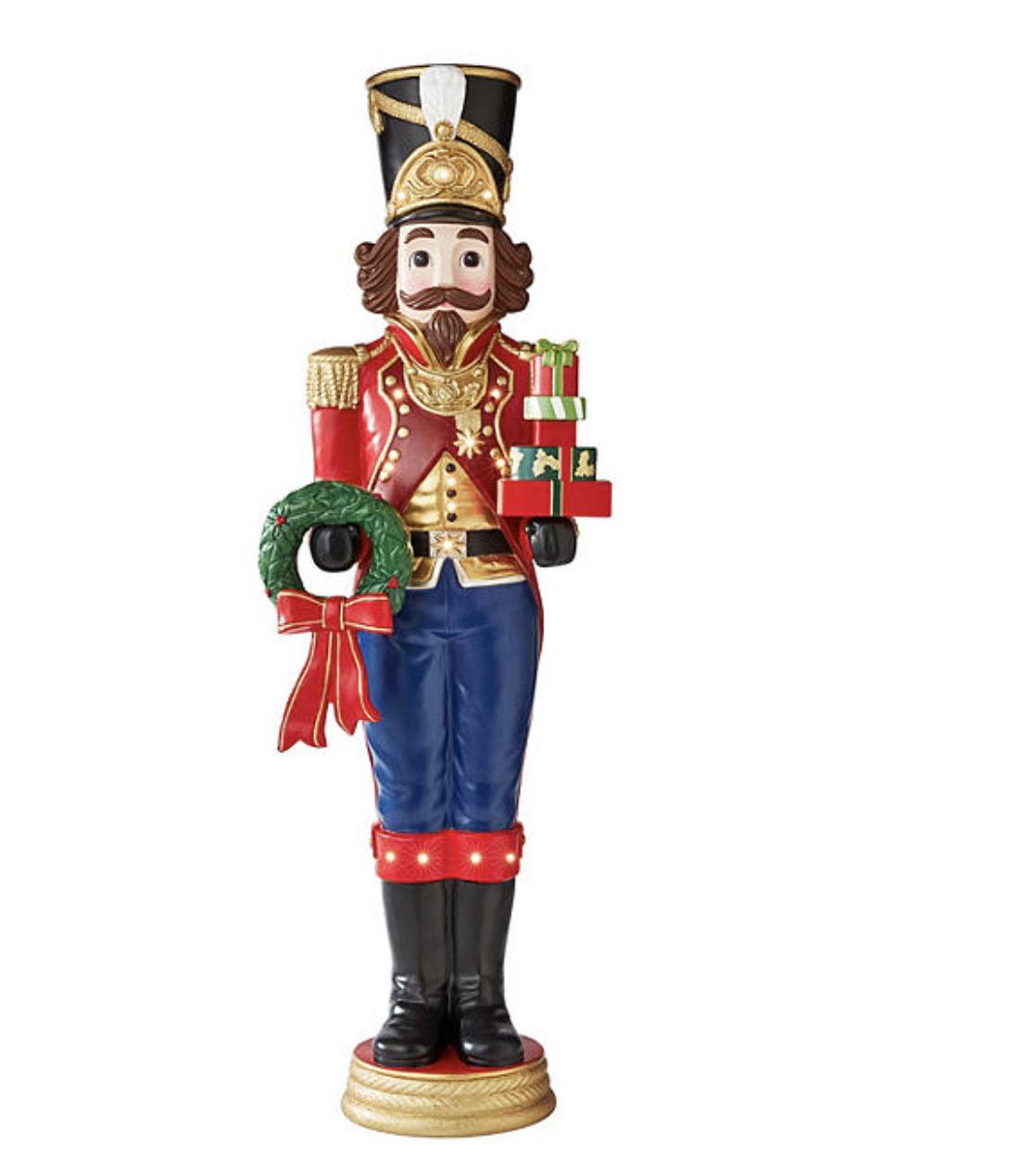 6' Pre-Lit Grand Nutcracker (Caucasian) | Walmart (US)