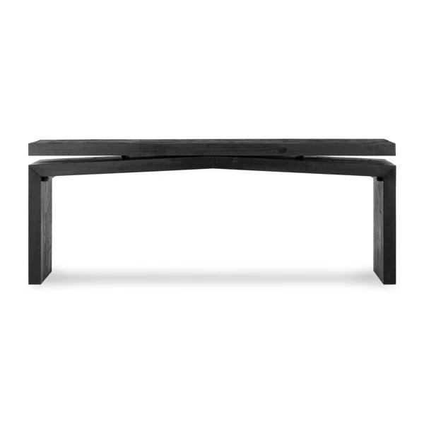 Henn 78.75'' Solid Wood Console Table | Wayfair North America