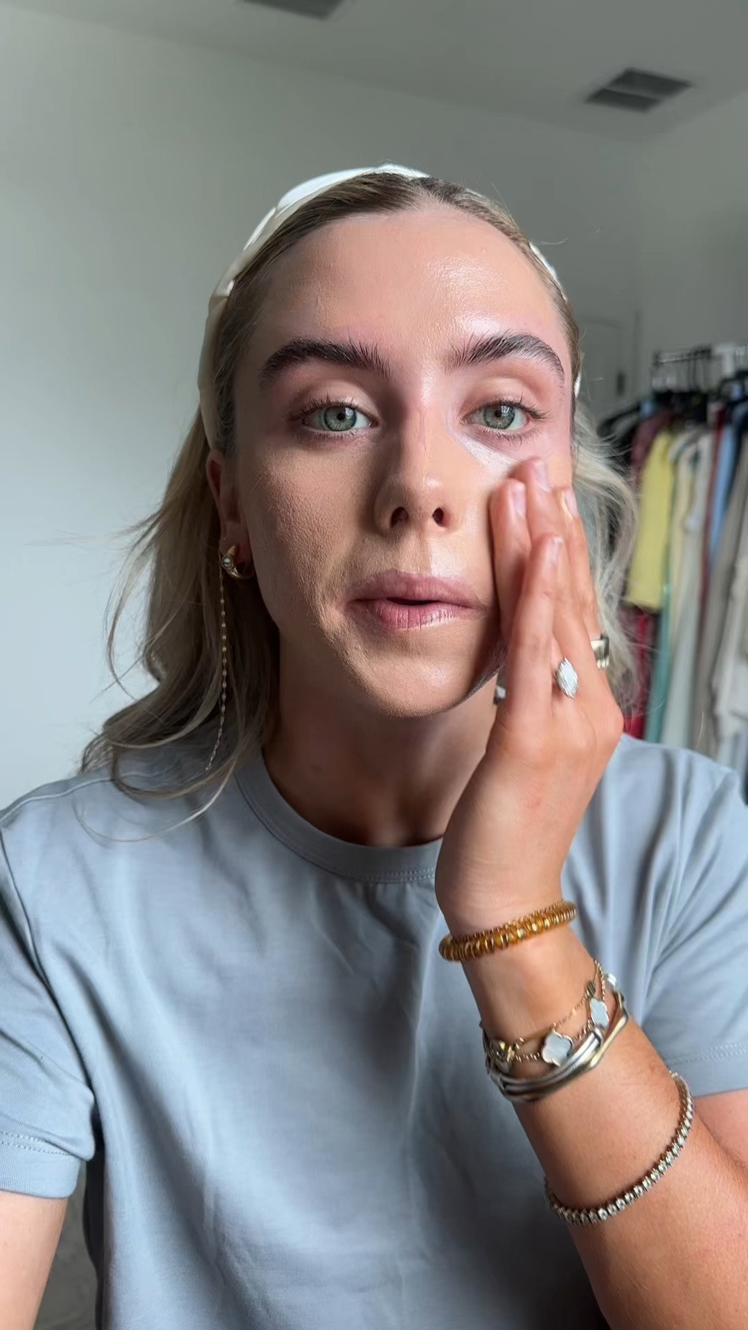 My shade is 220. Triclone™ Skin Tech Foundation

Redefining high-performance foundation with a skincare-infused, clean formulation. Powered by proprietary Fermented Arnica and 20+ skincare ingredients, this breakthrough medium, buildable coverage feels weightless for a naturally luminous, second-skin finish that lasts all day. @Sephora        @Kohl's

#LTKgrwm #LTKselfcare #LTKBeauty