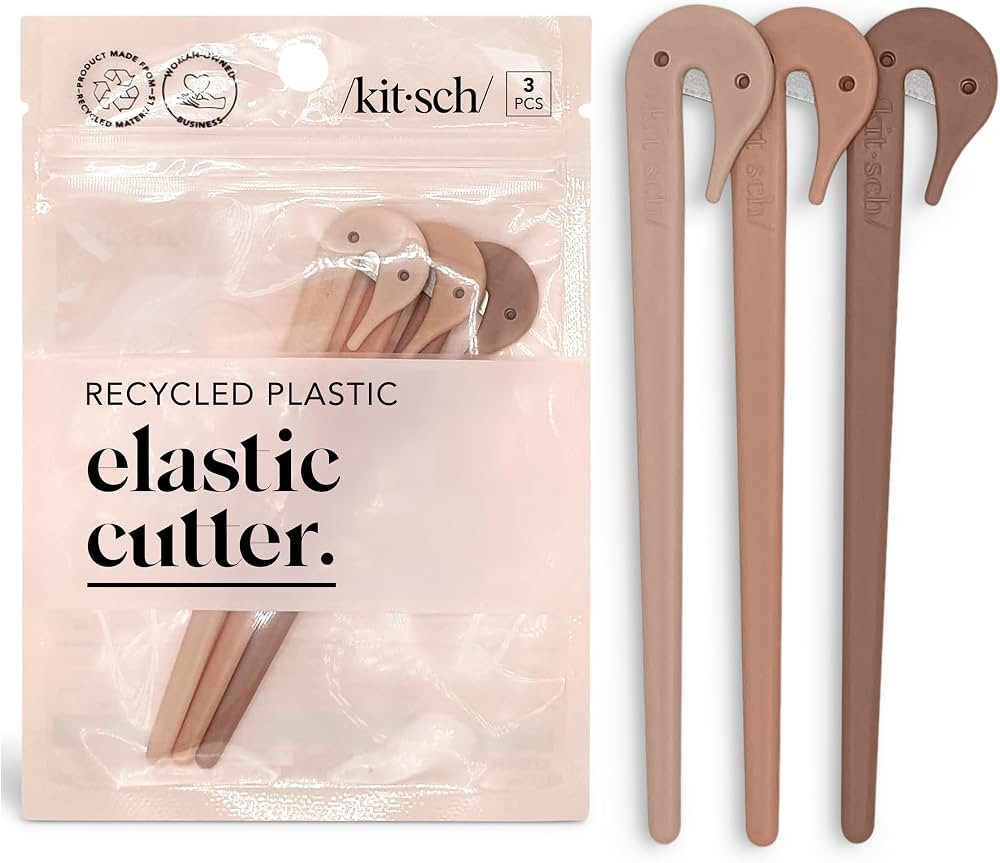 Kitsch Elastic Hair Tie Cutter Tool \u2013 Gentle, No Pull For Easy Elastic Bands For Hair Remova... | Amazon (US)