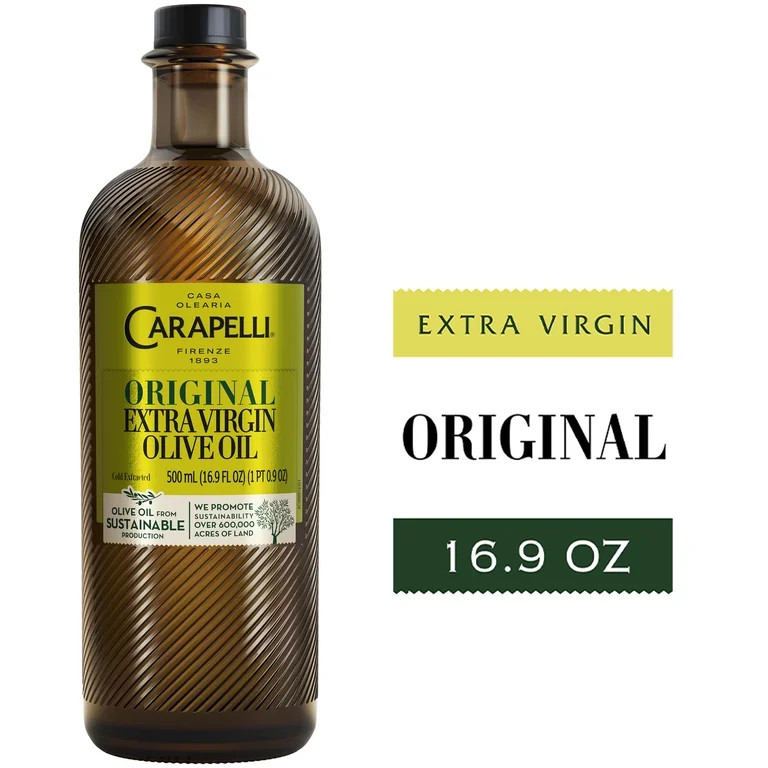 Carapelli Original Extra Virgin Olive Oil 16.9 fl oz | Walmart (US)
