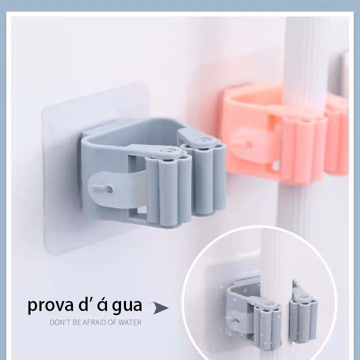 KIT 5 Suportes de parede para Vassouras e Rodo de Cozinha Banheiro - Cor Aleatória | Shopee (BR)