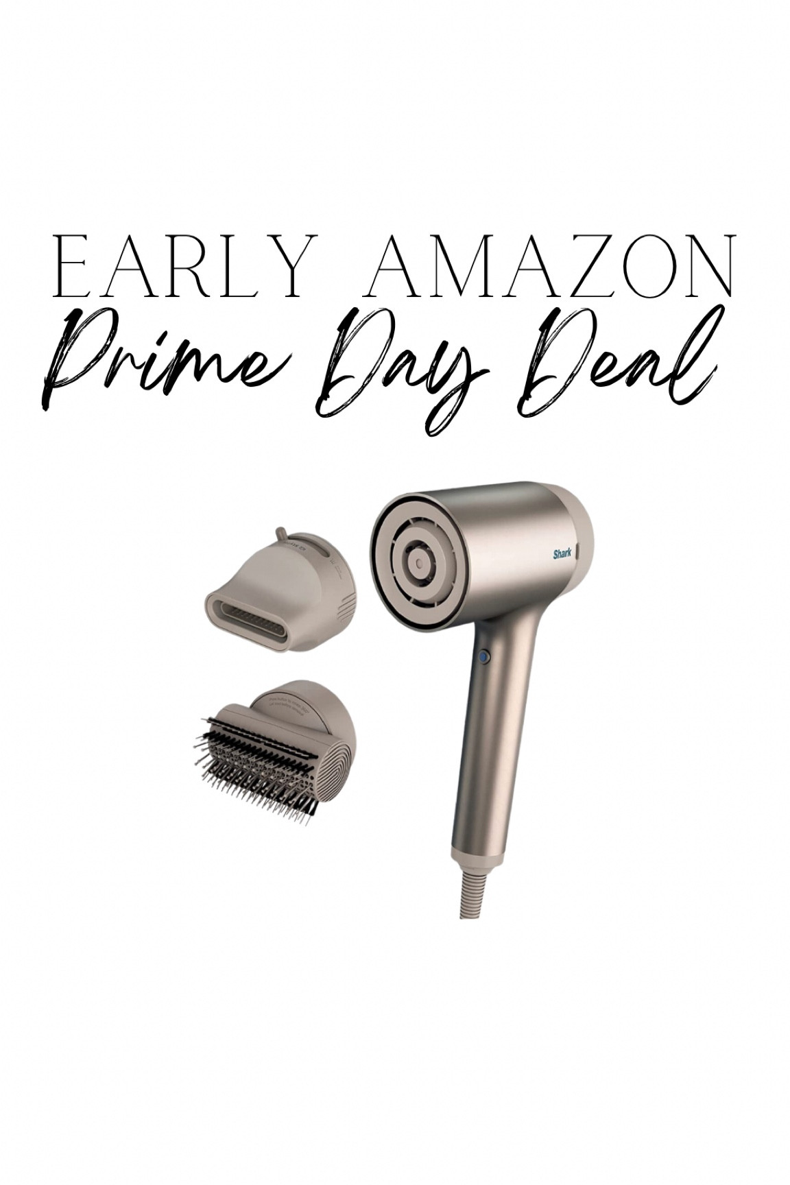 Early Amazon Prime Deal. Shark hair dryer. 

#LTKbeauty #LTKxPrimeDay #LTKsalealert