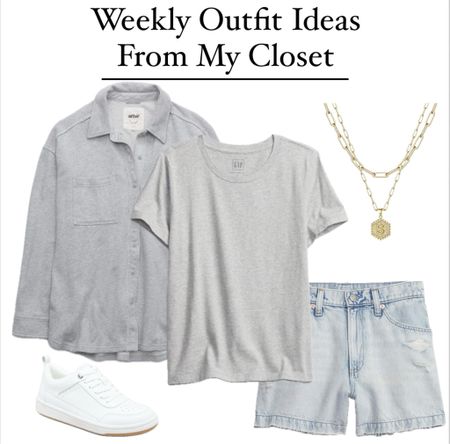 Weekly Outfit Ideas From My Closet #oldnavy #gap #aerie #amazon #amazonnecklace #target #targetshoes #springoutfit #springoutfitidea #casualoutfit #minimalistoutfit 

#LTKstyletip #LTKsalealert #LTKfindsunder50