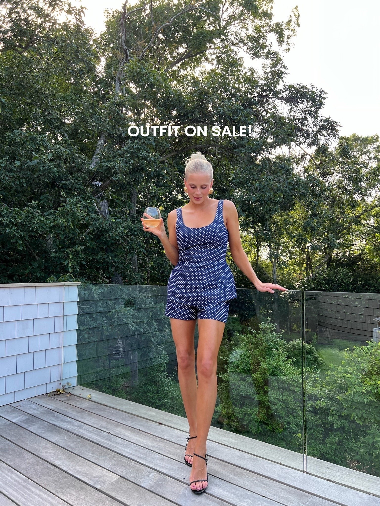 Size small top and bottoms, shoes tts! #kathleenpost

Summer matching set, polka dot set, shorts set, chic summer style, chic summer outfit inspo, Hamptons style, Hamptons outfit, resort wear, beach look

#LTKStyleTip

#LTKTravel #LTKSeasonal