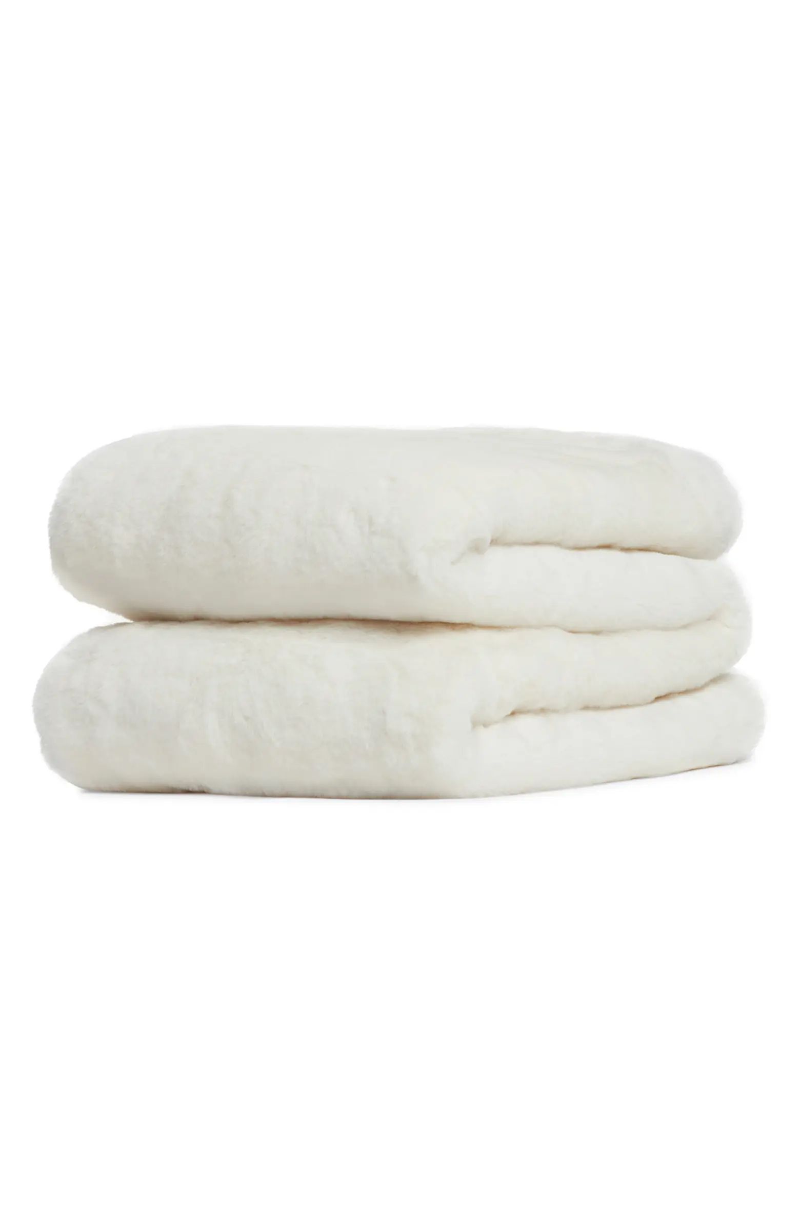 Apparis Little Brady Faux Fur Throw Blanket | Nordstrom | Nordstrom