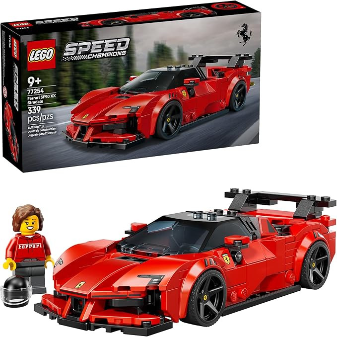 LEGO Speed Champions Ferrari SF90 XX Stradale Sports Car Building Toy for Kids - Building Set W/F... | Amazon (US)