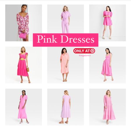 Pink dresses / pink / date night / Valentine’s Day / vday/ birthday / bday / galentines day / galantines / valentine / spring / spring break / vacation / jumpsuit / hot pink / bright pink / gender reveal / baby shower / it’s a girl / petite / petite ootd / petite friendly / midsize / travel / workwear / midi dress / target / target dresses / target dress / a new day / wild fable 

#LTKSeasonal #LTKcurves #LTKtravel