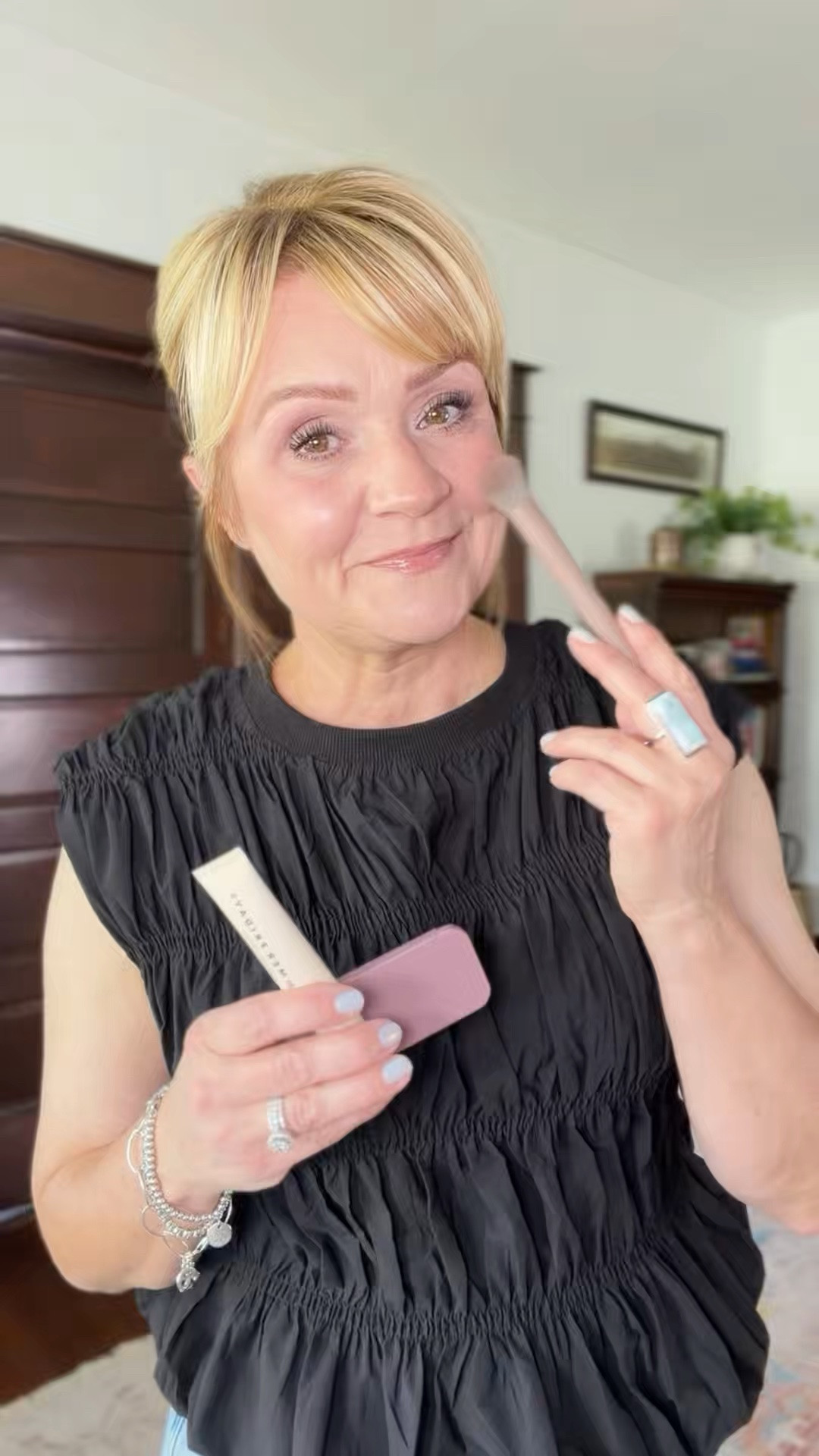 Mature Beauty Favorites last week of June. My lip is linked and the shade is called Worth It.

#LTKBeauty #LTKOver40