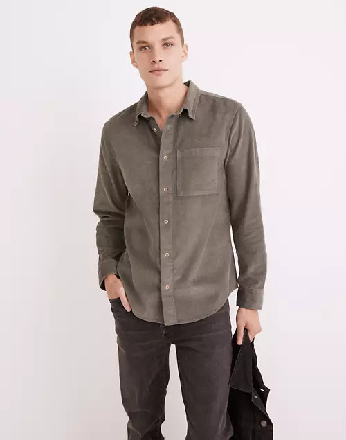 Corduroy Perfect Shirt | Madewell