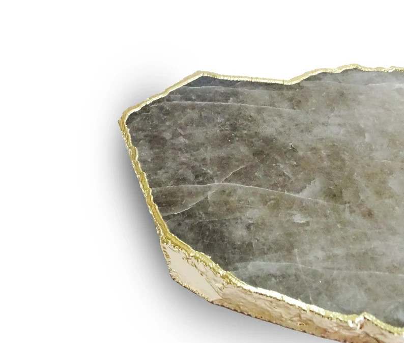 Smoky Quartz Cheese Platter/tray, Table Decor, Natural Stone Platter, Agate Platters, Agate Chees... | Etsy (US)