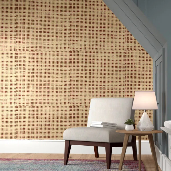 Marr Grass Cloth Wallpaper | Wayfair North America