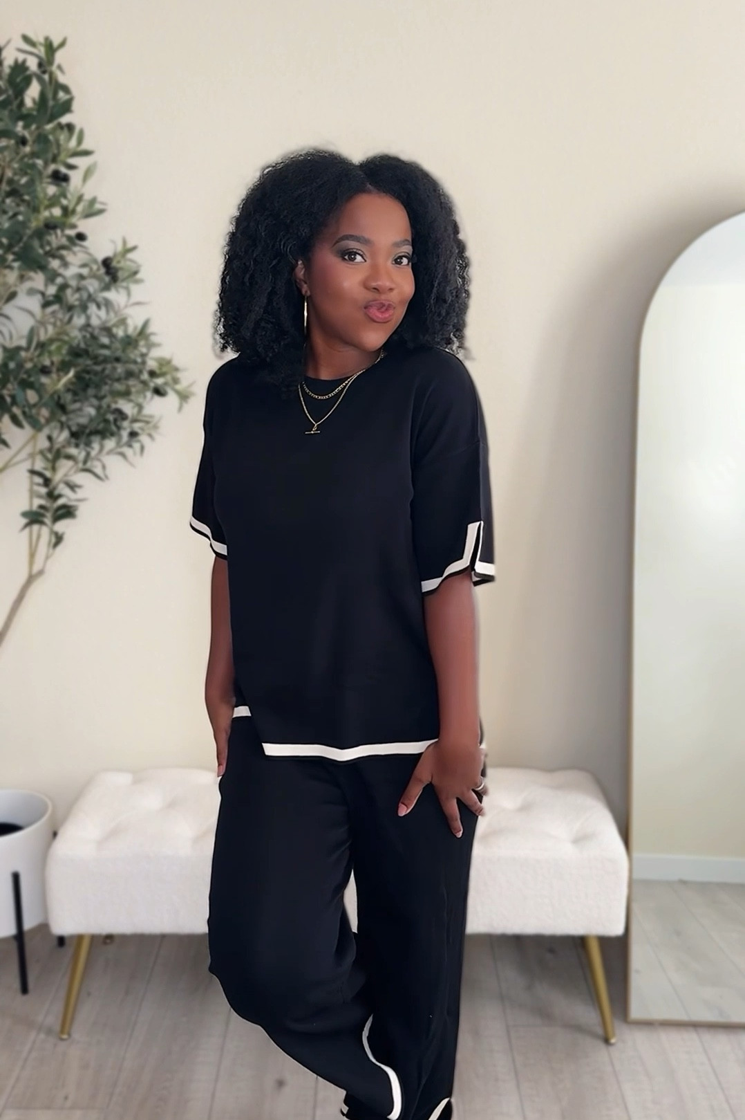 Perfect Amazon set for Fall! Wearing a size Medium 

#LTKStyleTip #LTKFallSale #LTKVideo