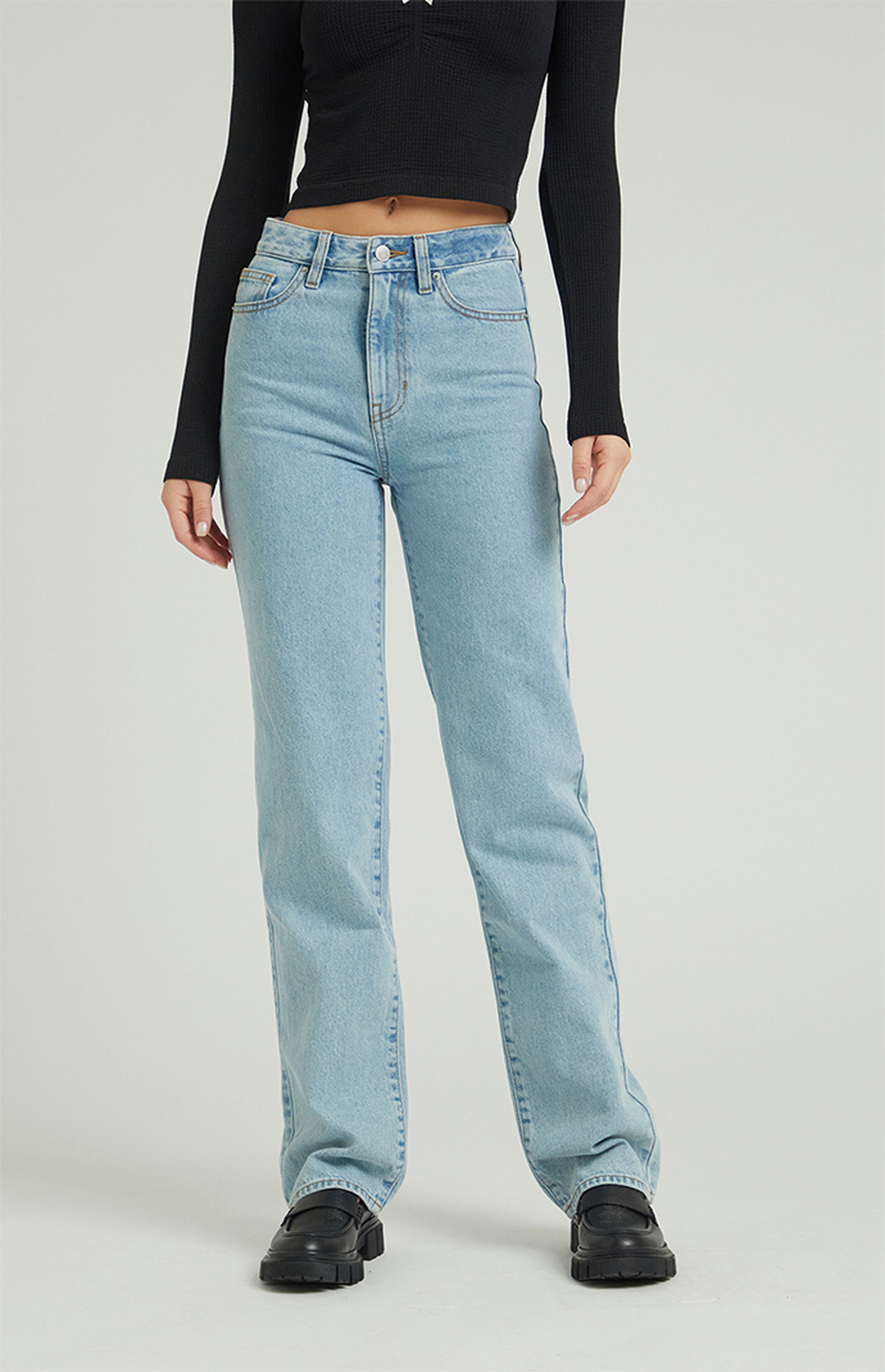 PacSun Light Indigo '90s Boyfriend Jeans | PacSun