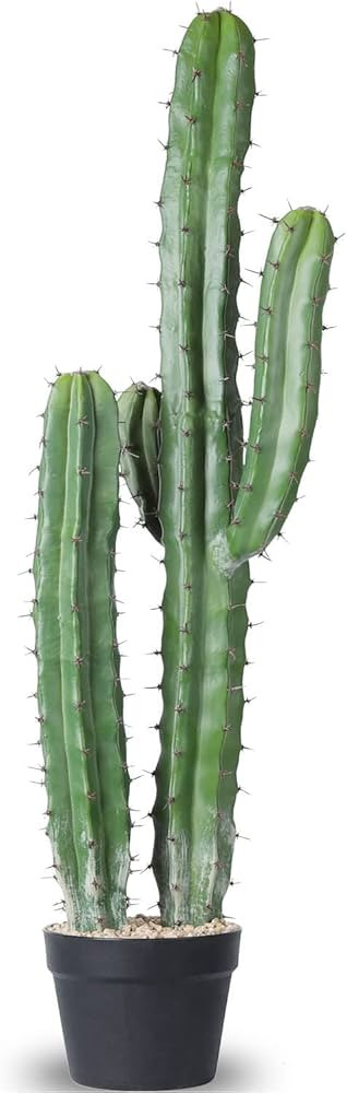 AntHousePlant Artificial Cactus Fake Big Cactus 36 Inch Faux Cacti Plants for Home Garden Office ... | Amazon (US)