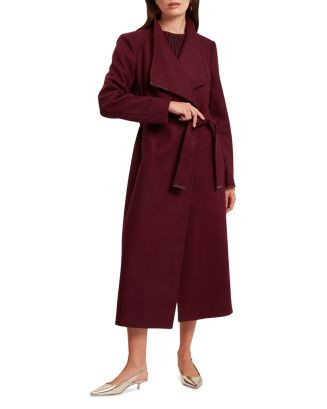Ted Baker Rosell Wool Blend Wrap Coat  | Bloomingdale's Women Coats & Jackets Wool & Wool Blend | Bloomingdale's (US)