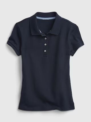 Kids Organic Cotton Uniform Polo Shirt | Gap (US)