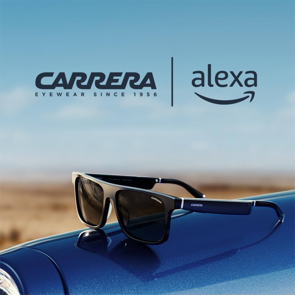 Carrera Smart Glasses with Alexa (newest model), Smart audio glasses, Sprinter black frames with ... | Amazon (US)