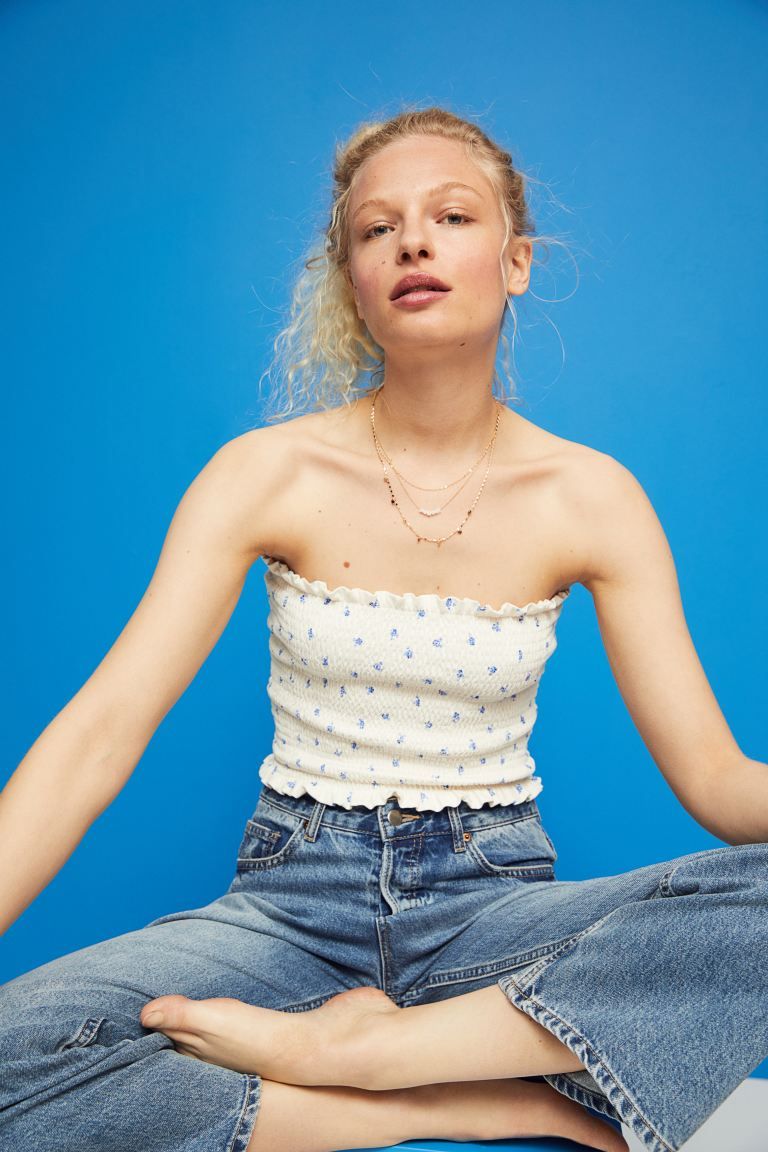 Smocked Tube Top | H&M (US + CA)