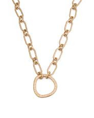 Hammered Ring Necklace | TJ Maxx
