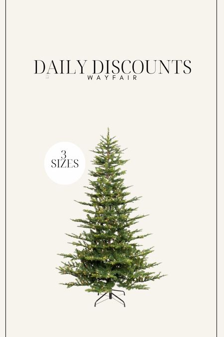 Our very favorite Christmas tree. It also comes in two sizes, it’s pre-lit. It’s also very realistic and on sale right now. 

#LTKsalealert #LTKhome #LTKstyletip