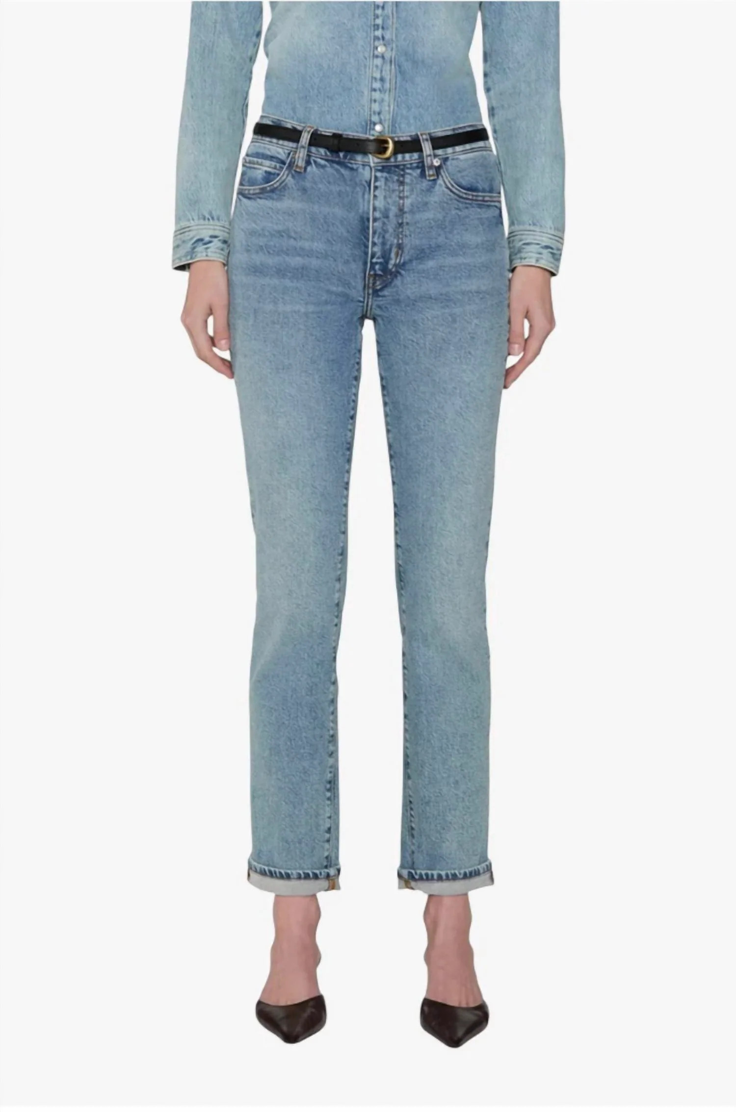 The Borrowed Boyfriend Jean In Birdie | Shop Simon