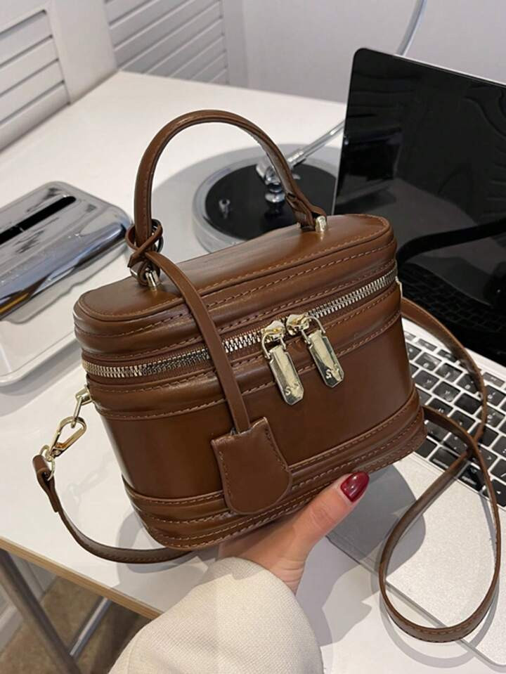 Sac À Main Mini Mode De Couleur Unie | SHEIN