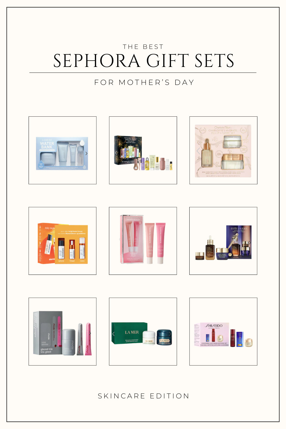 The best skincare gift sets from Sephora for Mother’s Day including glow essentials, hydrating routines and self-care bundles for busy moms who deserve a simple but effective skincare moment. 

 #LTKcanada #LTKbeauty