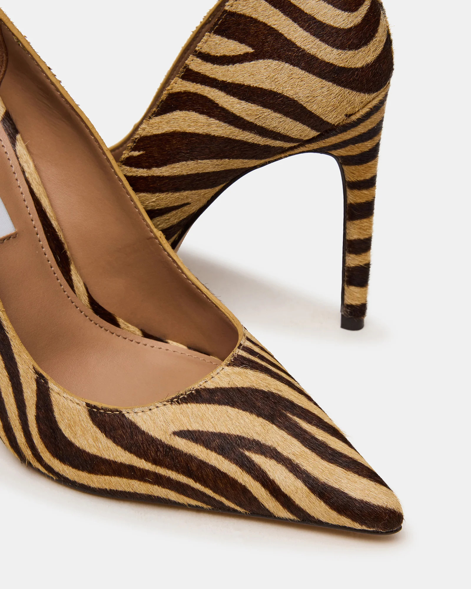 NOIR Tiger Pointed-Toe Stiletto Pump Women's Heels | Steve Madden (US)