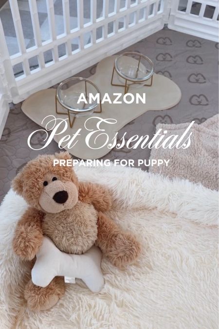 Pet essentials I love from Amazon 🐾🤍. 