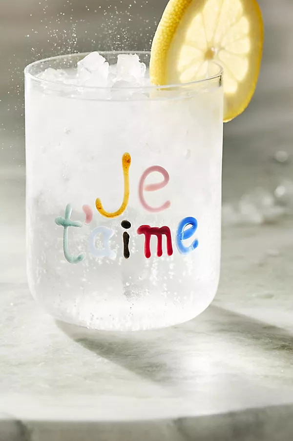 Love Notes Juice Glass | Anthropologie (UK)