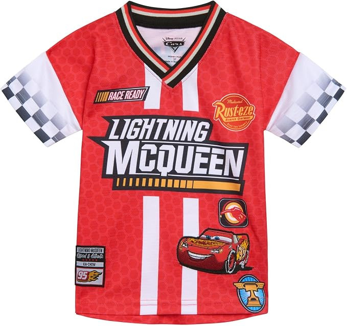 Disney Mesh Soccer Jersey T-Shirt Toddler to Big Kid Sizes (2T - 18-20) | Amazon (US)
