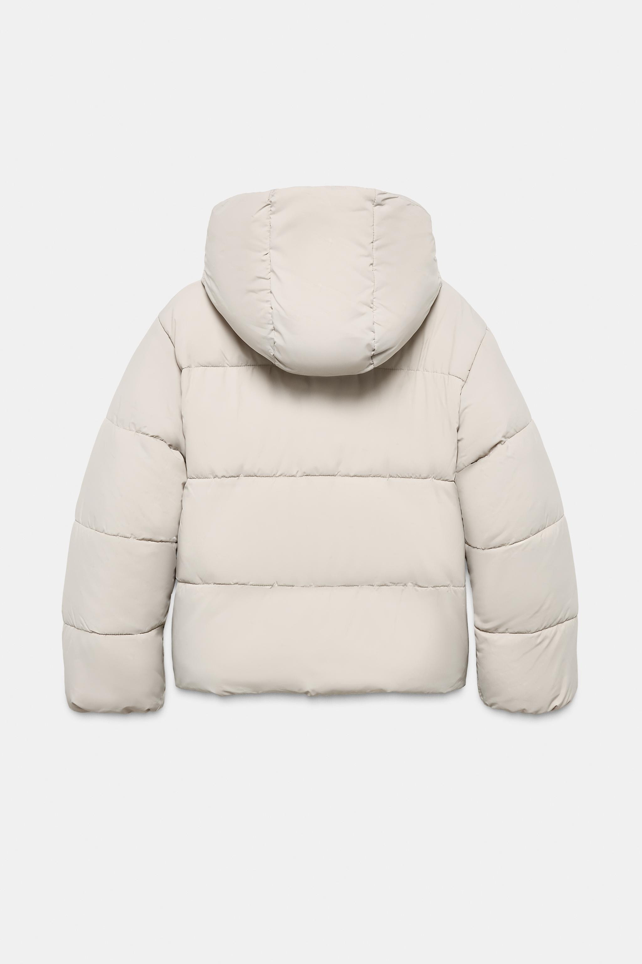 WATER REPELLENT HOODED PUFFER ANORAK | Zara US