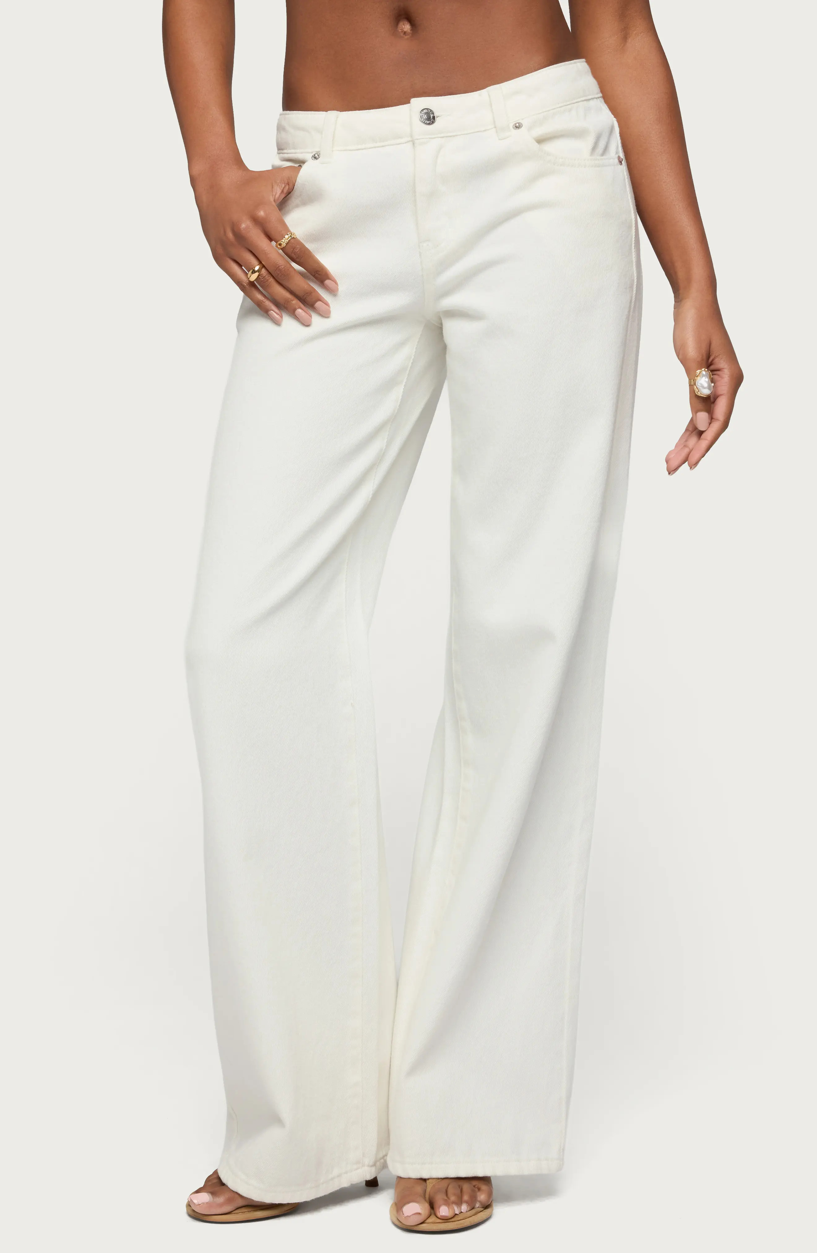 EDIKTED Roman Wide Leg Jeans (Women) | Nordstrom | Nordstrom
