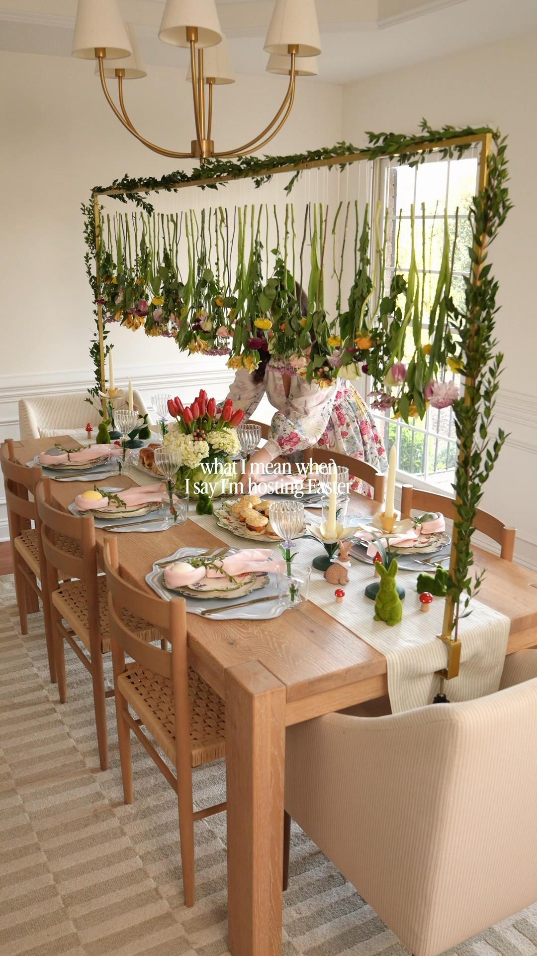 Easter brunch tablescape 🌷

#LTKHome