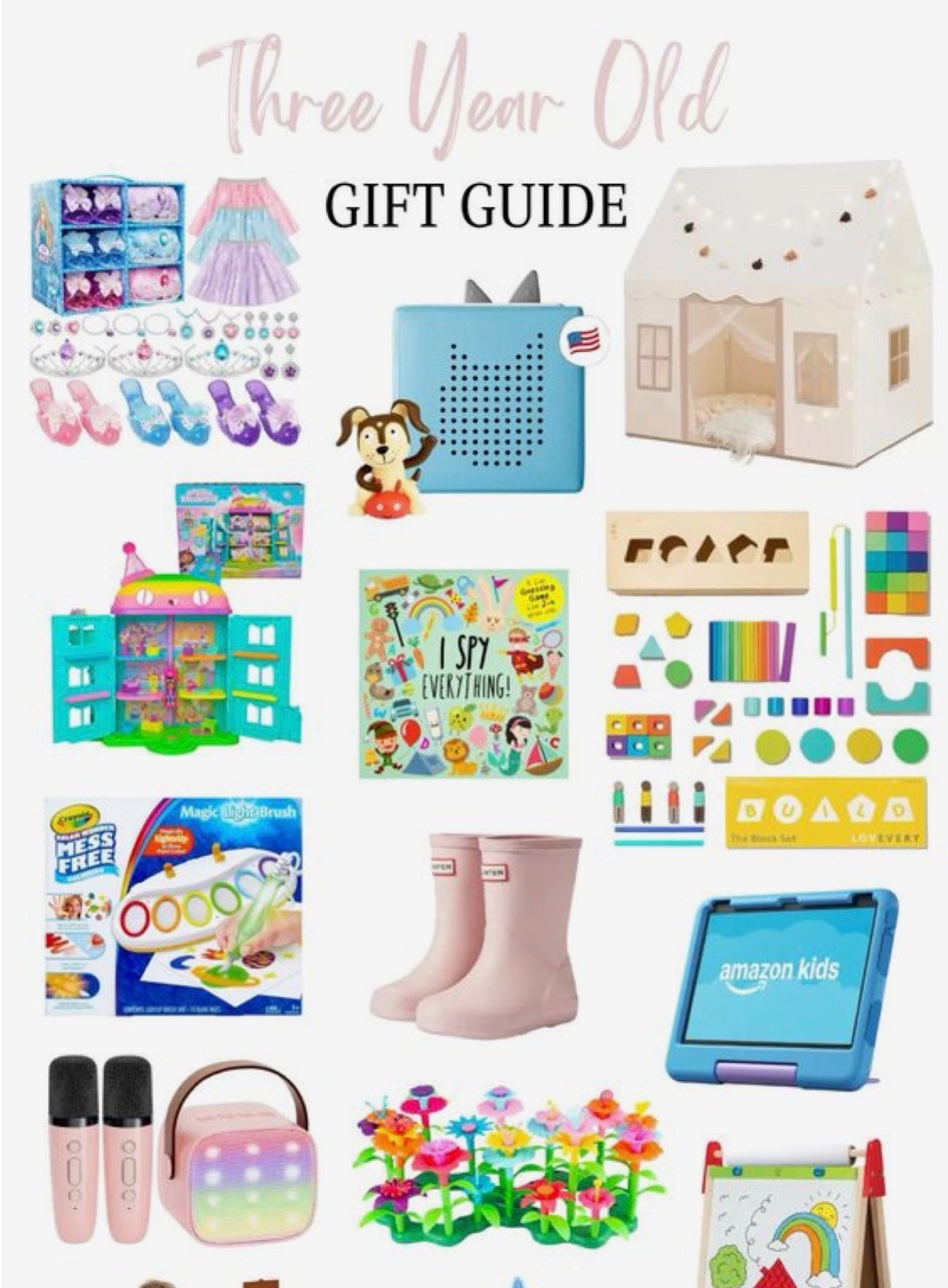 Three years old gift guide | Toddler gift guide 

#LTKKids #LTKstorytime #LTKmomlife